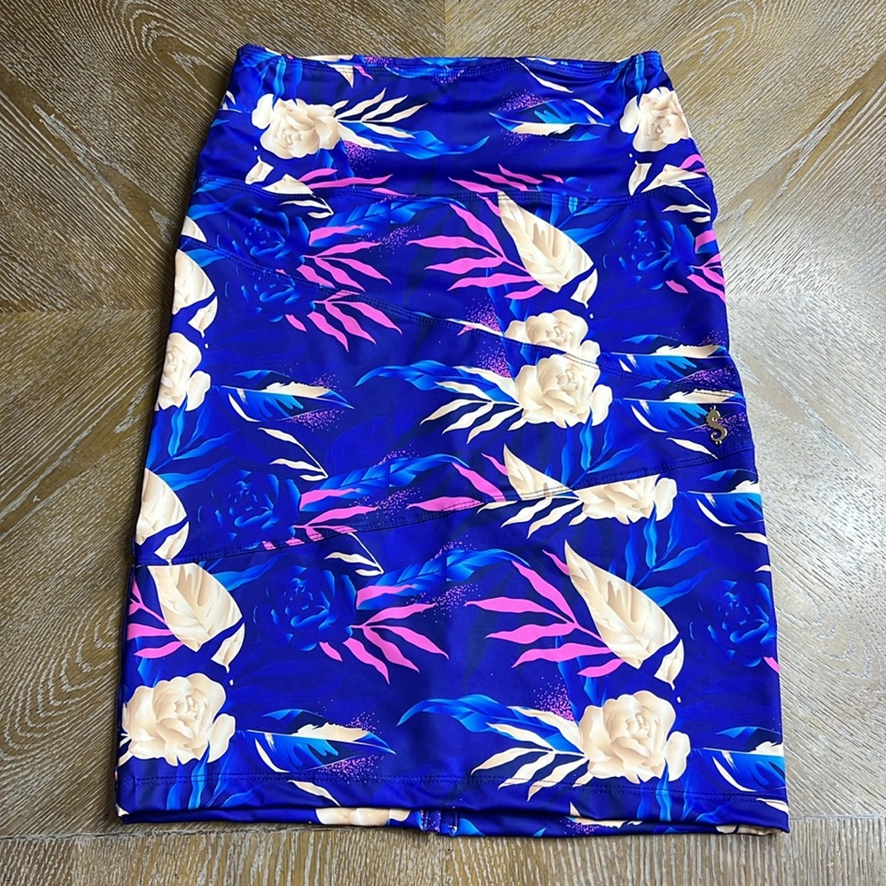 SKIRDLE Pencil Skirt / Compression Skirt - Pink Fern - Classic Collection M